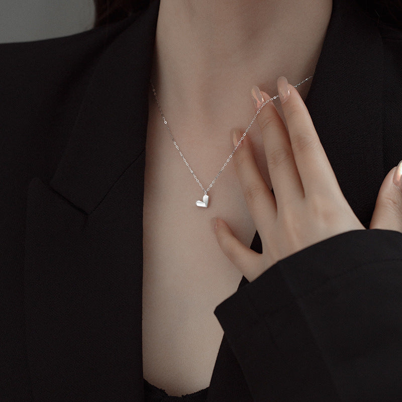 Wholesale S925 Silver Love Pendant Necklace